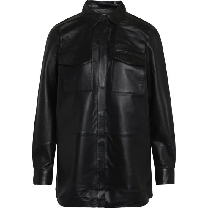 Bruuns Bazaar Shirts Womens Petrah Ettes Shirt Black Bruuns Bazaar Shirts Womens Petrah Ettes Shirt Black