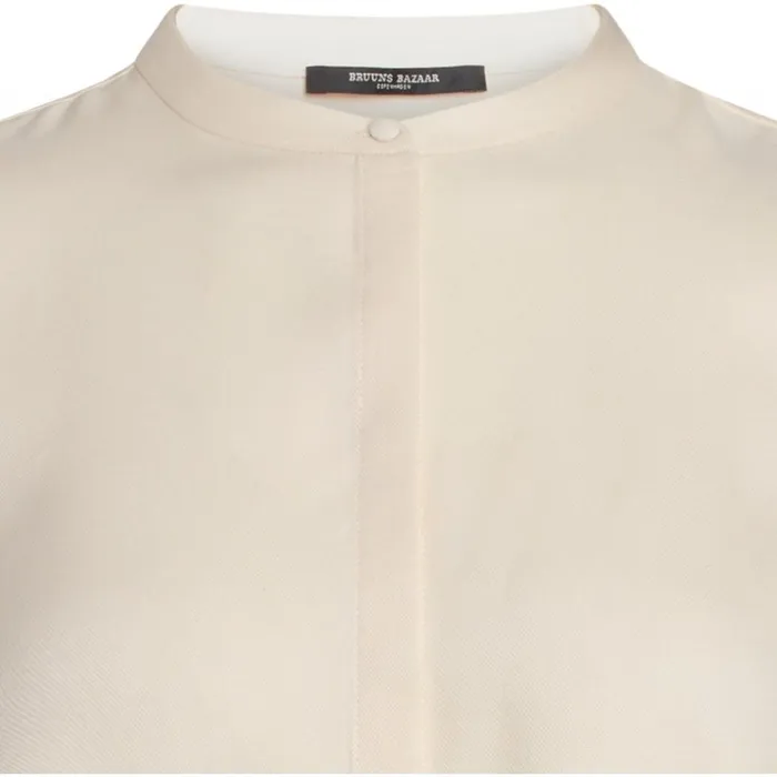 Bruuns Bazaar Shirts Womens Pralenza Cine Shirt White Cream Bruuns Bazaar Shirts Womens Pralenza Cine Shirt White Cream