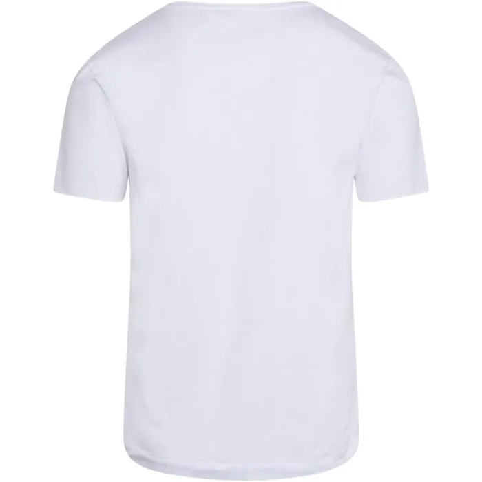 Bruuns Bazaar TShirts Mens Erik Tee White Bruuns Bazaar TShirts Mens Erik Tee White
