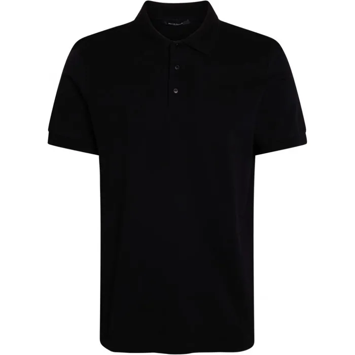 Bruuns Bazaar TShirts Mens Raul Gonzales Polo Shirt Black