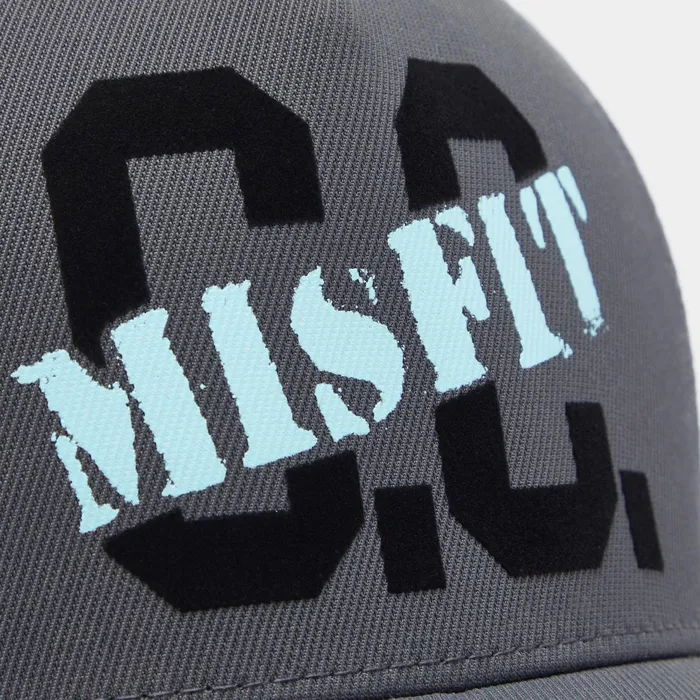 CC Misfit Stretch Twill Snapback Hat Charcoal MenGolf GFORE Hats