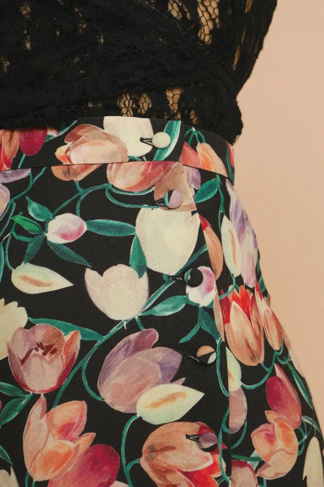 CARRIE Skirt Tulipano Noir Women Rouje Skirts