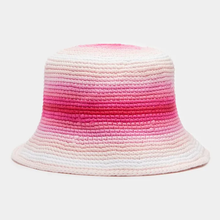 Circle G039s Ombr Crochet Bucket Hat Day Glow Pink WomenGolf GFORE Hats