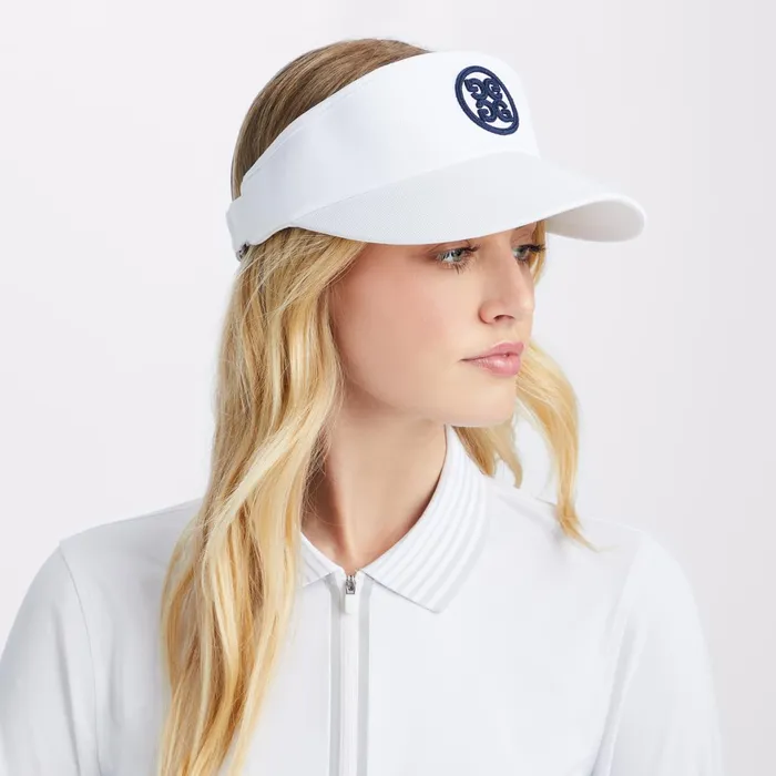 Circle G039s Stretch Twill Visor Snow MenWomenGolf GFORE Hats