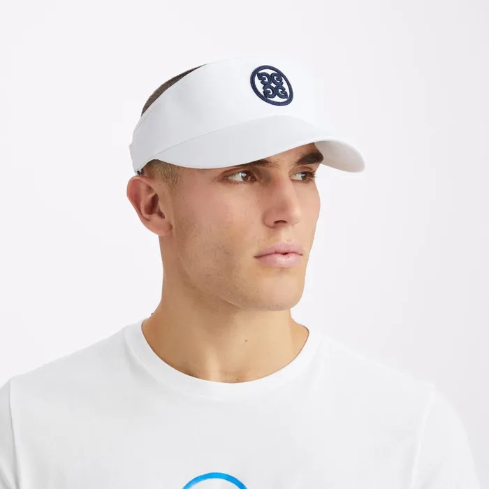 Circle G039s Stretch Twill Visor Snow MenWomenGolf GFORE Hats