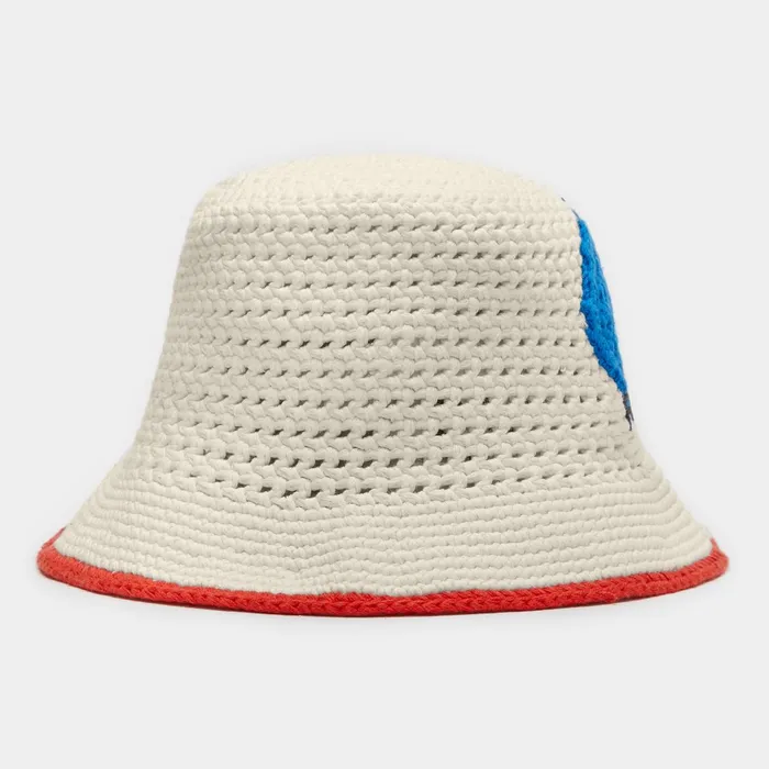 Circle GFore Crochet Bucket Hat Snow MenWomenGolf GFORE Hats