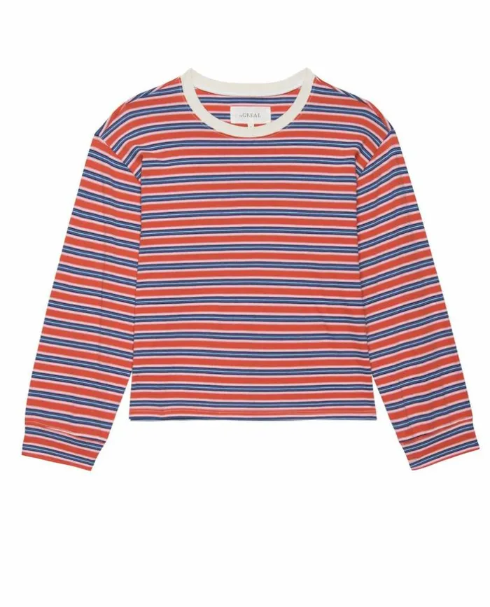 CollectionTees and Sweats The Great The Campus Crew Campervan Stripe