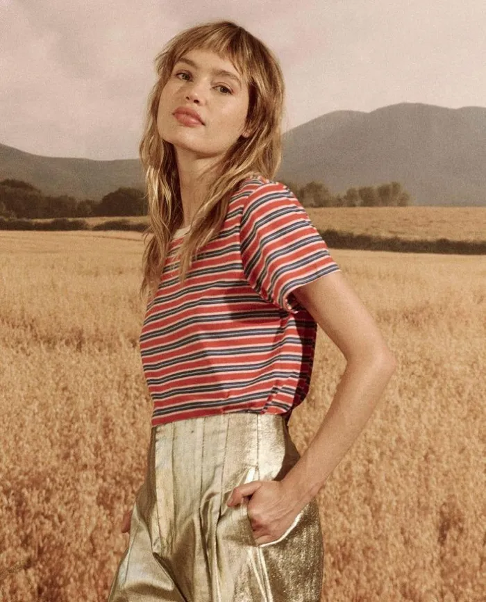 CollectionTees and Sweats The Great The Little Tee Campervan Stripe