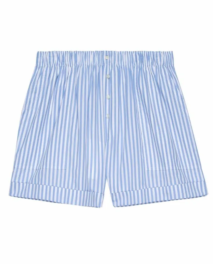 Collection The Great The Boxer Short Light Sky Studio Stripe
