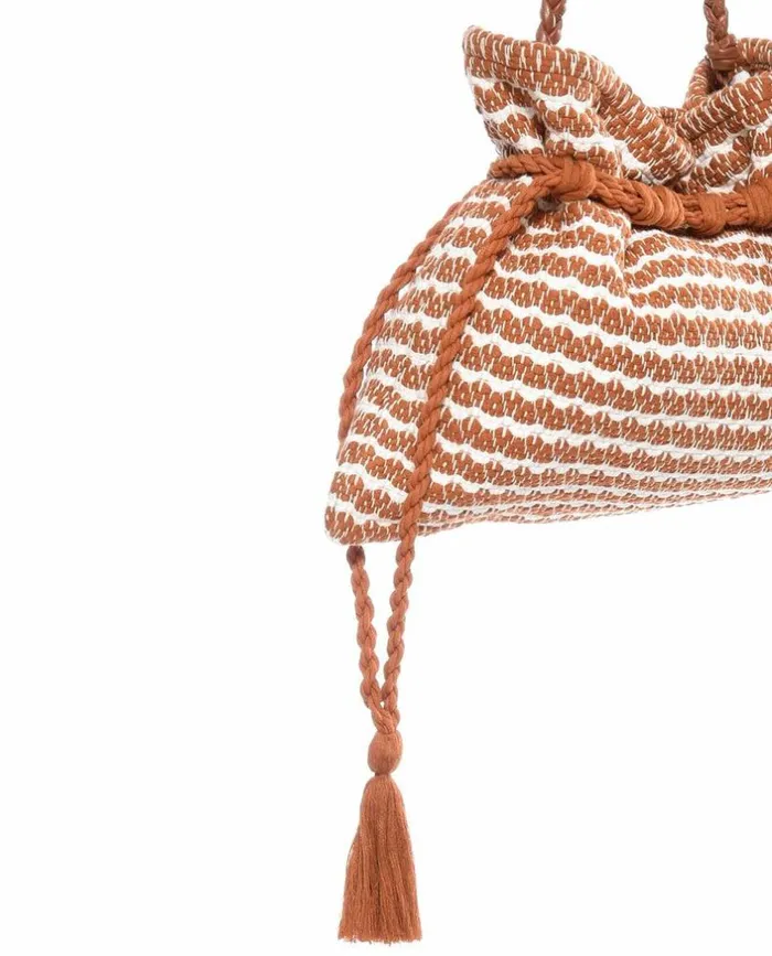 Collection The Great The Cinched Bag Carmel And Cream