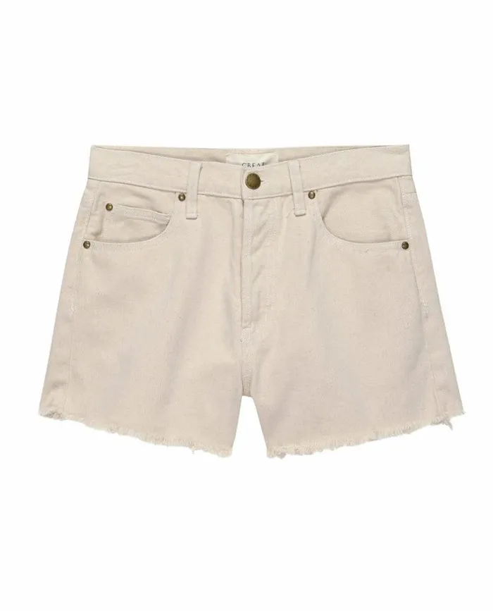 Collection The Great The Clark Short Washed White