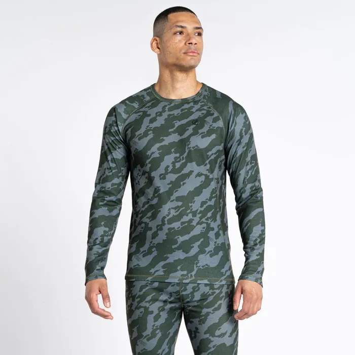 Dare 2b Base Layers Exchange II Base Layers Set Duck Green Camo Print 8211 Men