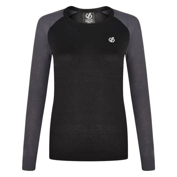 Dare 2b Base Layers Exchange II Thermal Base Layer Top Black Ebony 8211 Women
