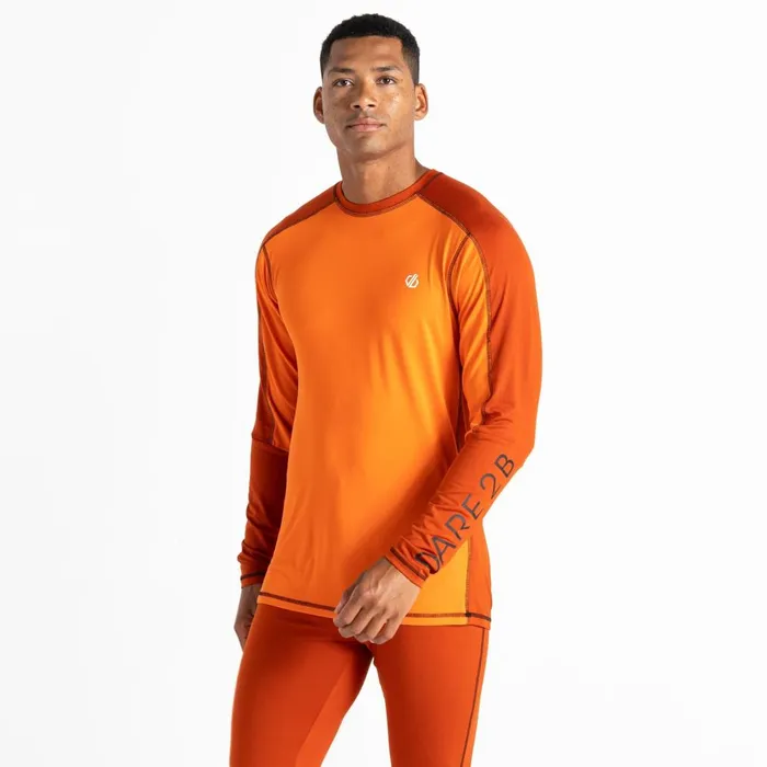 Dare 2b Base Layers Exchange III Thermal Baselayer Set Puffins Orange Brown 8211 Men
