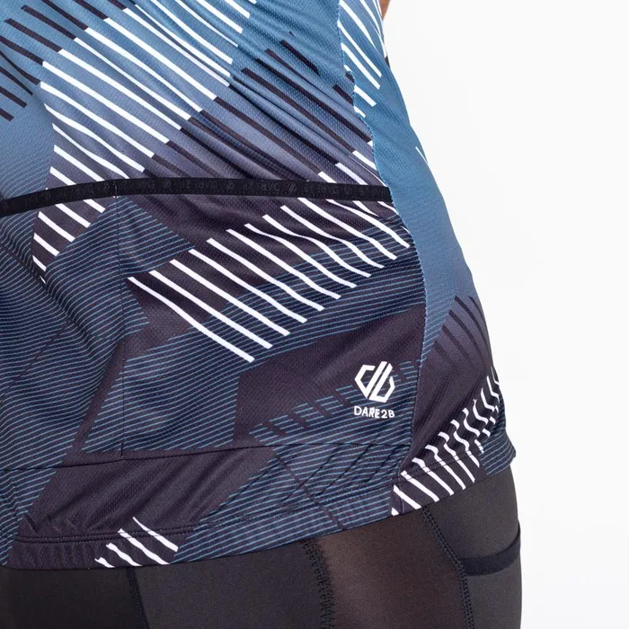 Dare 2b Cycling Jerseys AEP Prompt Lightweight Vest Black Empowered Print 8211 Women