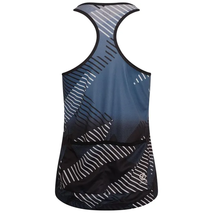 Dare 2b Cycling Jerseys AEP Prompt Lightweight Vest Black Empowered Print 8211 Women