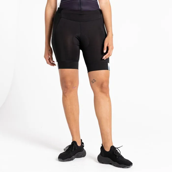 Dare 2b Cycling Leggings and Shorts AEP Prompt Lightweight Shorts Black Empowered Print 8211 Women