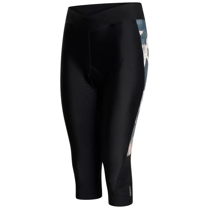 Dare 2b Cycling Leggings and Shorts Worldly Gel Cycling Capri Black Dusky Rose 8211 Women