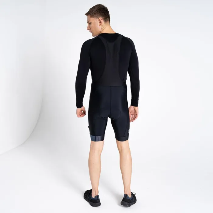 Dare 2b Cycling Shorts AEP Virtuous Bibbed Cycling Shorts Black Print 8211 Men