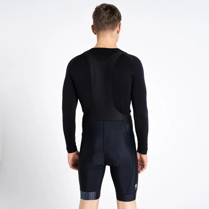 Dare 2b Cycling Shorts AEP Virtuous Bibbed Cycling Shorts Black Print 8211 Men