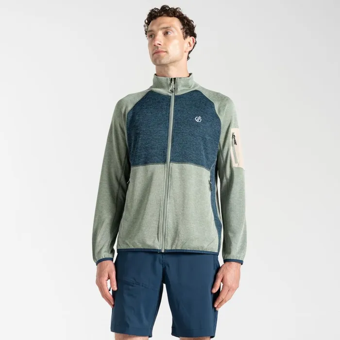 Dare 2b Fleece Mountain Series Zip Through Fleece Green Moonlight Denim 8211 Men Dare 2b Fleece Mountain Series Zip Through Fleece Green Moonlight Denim 8211 Men