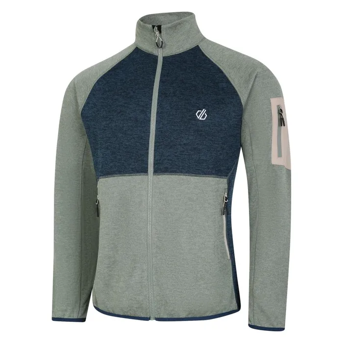 Dare 2b Fleece Mountain Series Zip Through Fleece Green Moonlight Denim 8211 Men