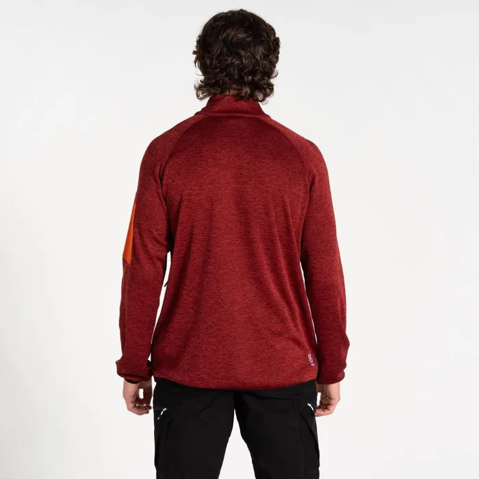 Dare 2b Fleece Mountain Series Zip Through Fleece Syrah Cinnamon Red 8211 Men