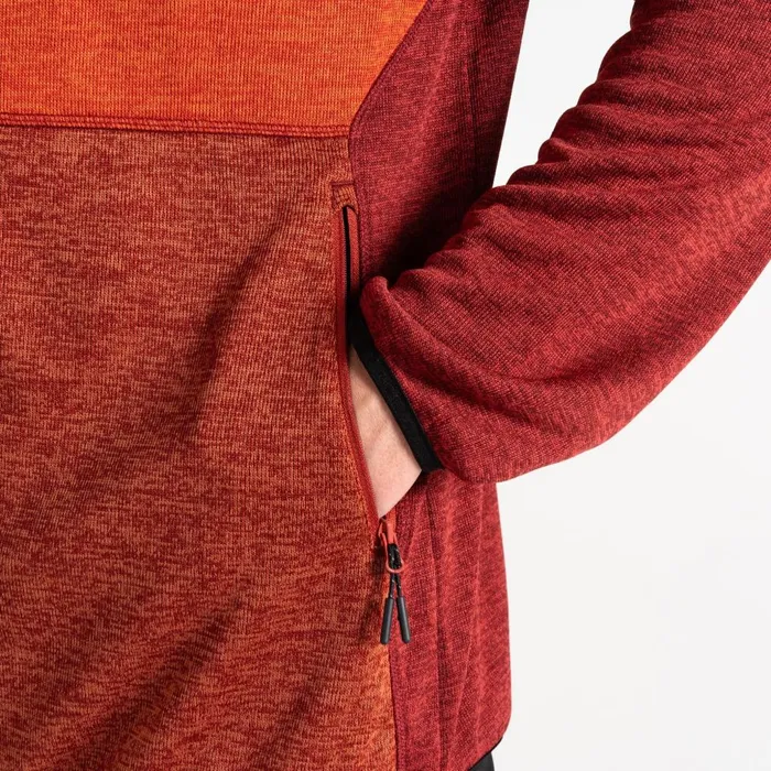 Dare 2b Fleece Mountain Series Zip Through Fleece Syrah Cinnamon Red 8211 Men
