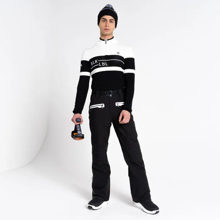 Dare 2b Fleece Outgoing II Knitted Sweater White Black 8211 Men