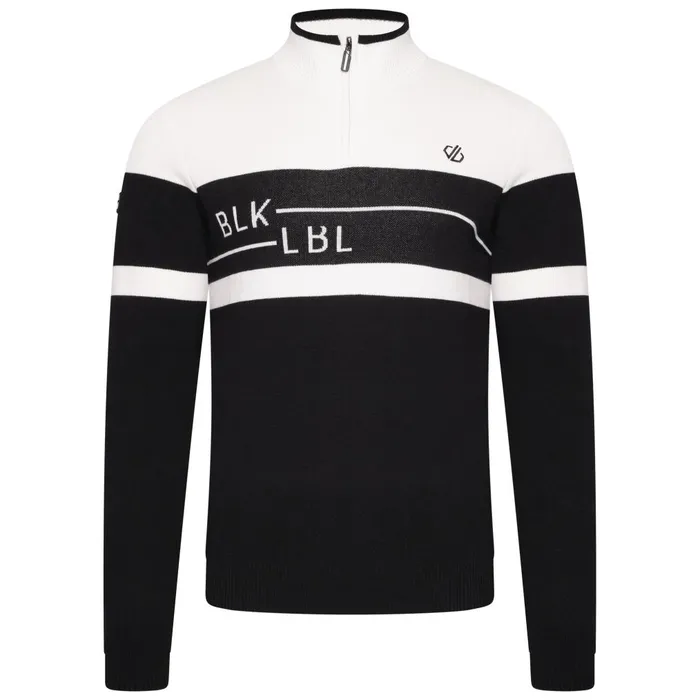 Dare 2b Fleece Outgoing II Knitted Sweater White Black 8211 Men