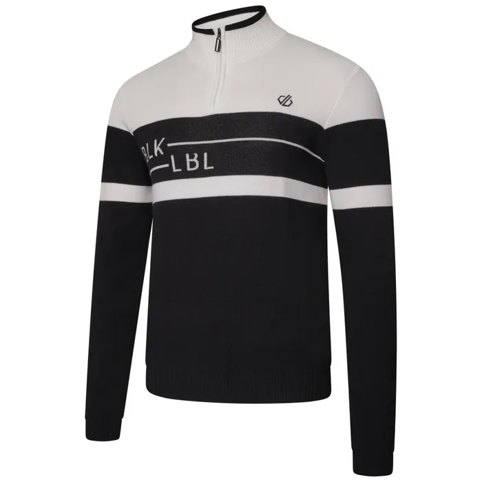 Dare 2b Fleece Outgoing II Knitted Sweater White Black 8211 Men