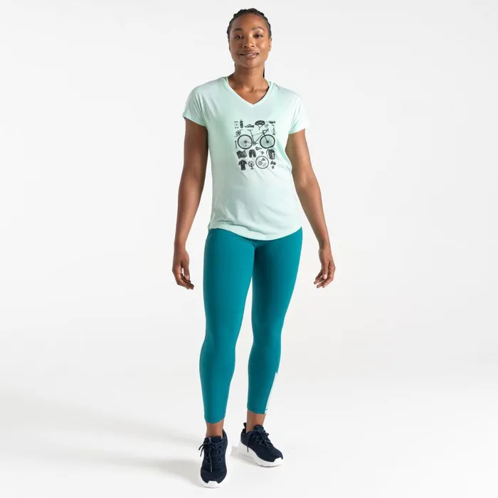 Dare 2b Graphic TShirts Calm TShirt Mint Green 8211 Women
