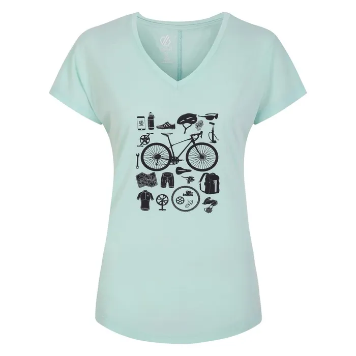 Dare 2b Graphic TShirts Calm TShirt Mint Green 8211 Women