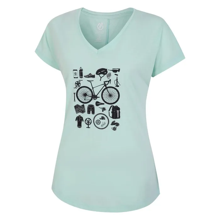 Dare 2b Graphic TShirts Calm TShirt Mint Green 8211 Women