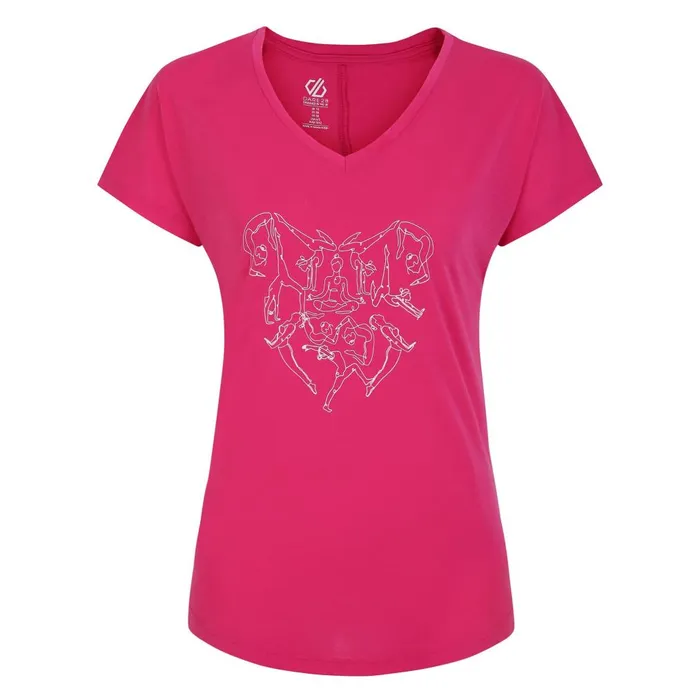 Dare 2b Graphic TShirts Calm TShirt Pure Pink 8211 Women