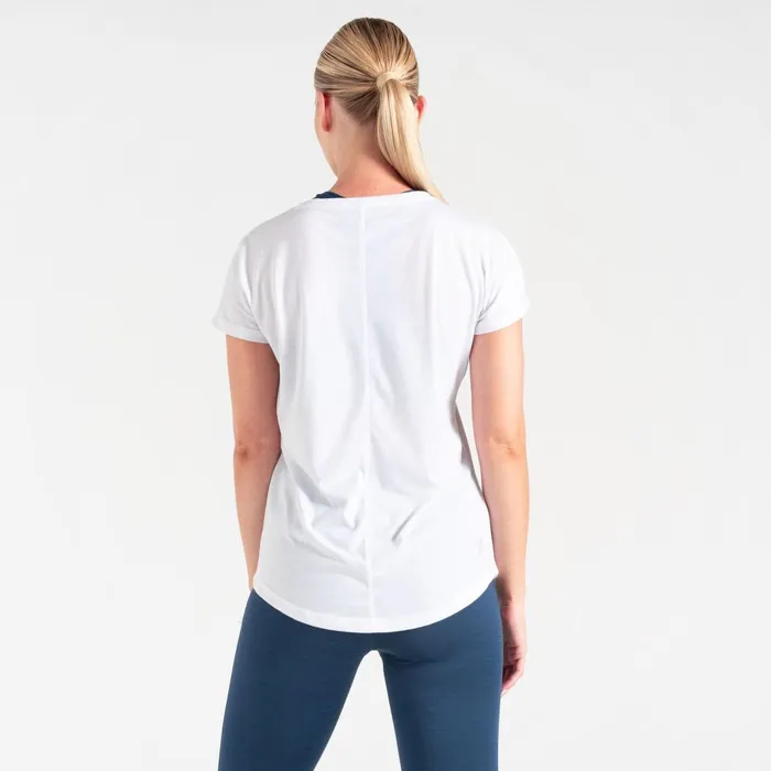 Dare 2b Graphic TShirts Calm TShirt White 8211 Women