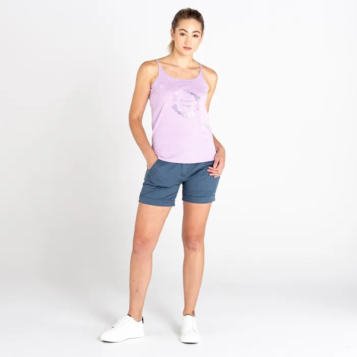 Dare 2b Graphic TShirts Free Climb II Vest Lupine Lavender 8211 Women
