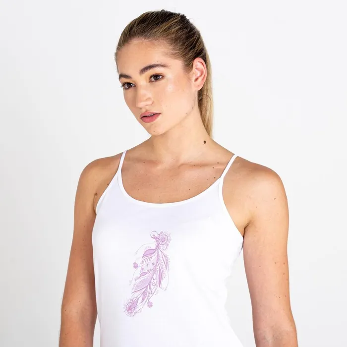 Dare 2b Graphic TShirts Free Climb II Vest White 8211 Women