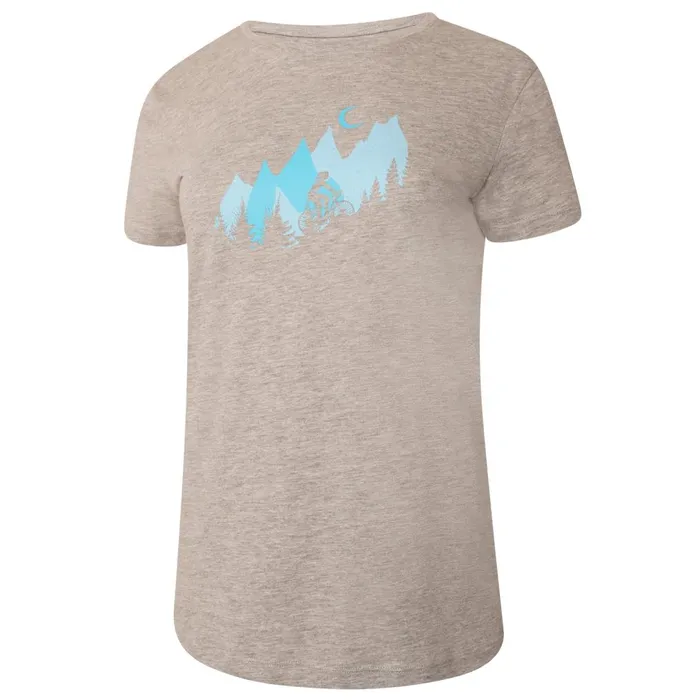 Dare 2b Graphic TShirts Peace Of Mind Graphic Tee Ash Grey Marl 8211 Women