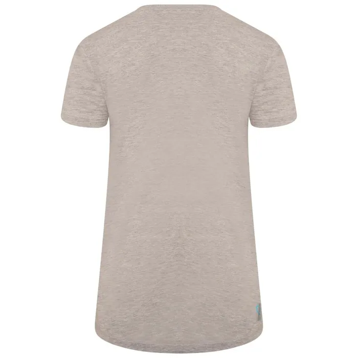 Dare 2b Graphic TShirts Peace Of Mind Graphic Tee Ash Grey Marl 8211 Women