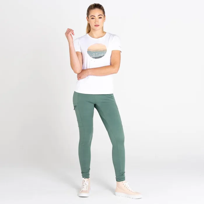 Dare 2b Graphic TShirts Peace Of Mind Graphic Tee White 8211 Women