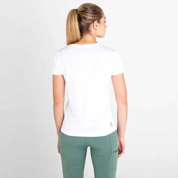 Dare 2b Graphic TShirts Peace Of Mind Graphic Tee White 8211 Women