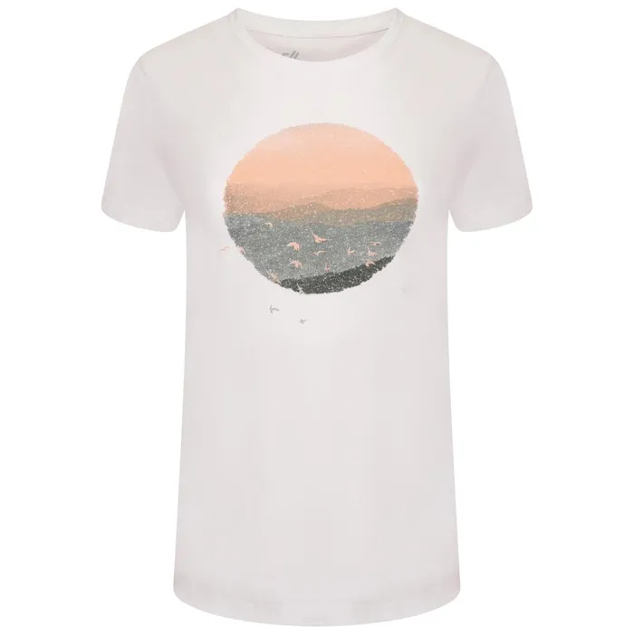 Dare 2b Graphic TShirts Peace Of Mind Graphic Tee White 8211 Women