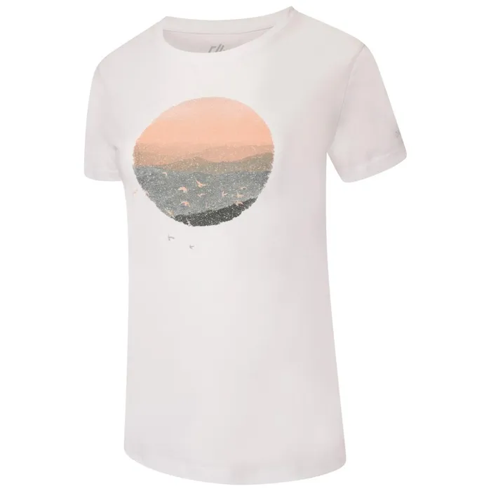 Dare 2b Graphic TShirts Peace Of Mind Graphic Tee White 8211 Women