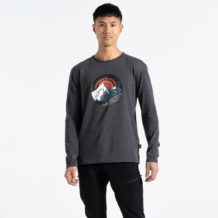 Dare 2b Graphic TShirts Stomping TShirt Charcoal Grey Marl 8211 Men