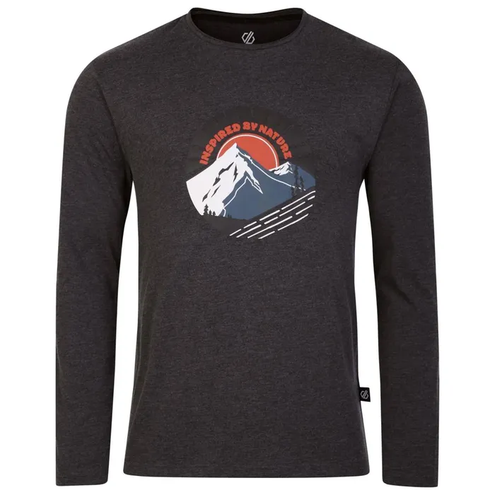 Dare 2b Graphic TShirts Stomping TShirt Charcoal Grey Marl 8211 Men