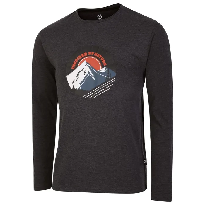 Dare 2b Graphic TShirts Stomping TShirt Charcoal Grey Marl 8211 Men