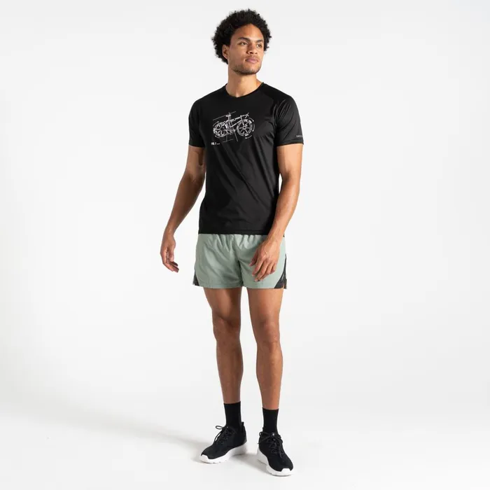 Dare 2b Graphic TShirts Tech TShirt Black 8211 Men