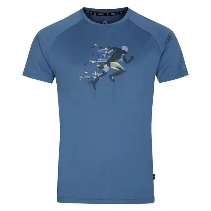 Dare 2b Graphic TShirts Tech TShirt Coronet Blue 8211 Men