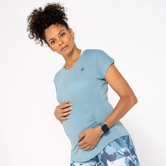 Dare 2b Graphic TShirts Vigilant Maternity TShirt Camo Green 8211 Women